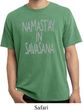 Yoga Namastay in Savasana Pigment Dyed Shirt