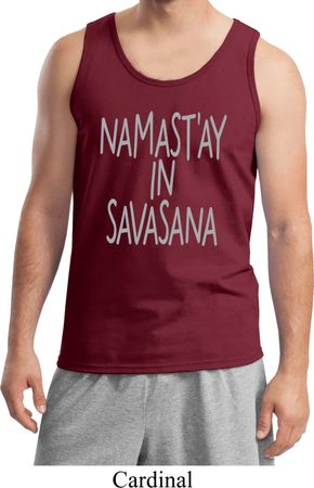 Yoga Namastay in Savasana Tank Top