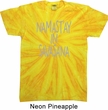 Yoga Namastay in Savasana Twist Tie Dye Shirt