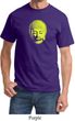 Yoga Neon Yellow Buddha Adult Shirt