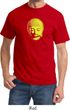 Yoga Neon Yellow Buddha Adult Shirt
