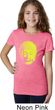 Yoga Neon Yellow Buddha Girls Shirt