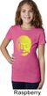 Yoga Neon Yellow Buddha Girls Shirt