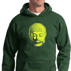 Yoga Neon Yellow Buddha Hoodie