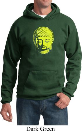 Yoga Neon Yellow Buddha Hoodie