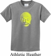 Yoga Neon Yellow Buddha Kids Shirt
