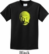 Yoga Neon Yellow Buddha Kids Shirt