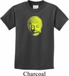 Yoga Neon Yellow Buddha Kids Shirt