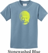 Yoga Neon Yellow Buddha Kids Shirt
