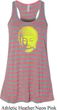 Yoga Neon Yellow Buddha Ladies Flowy Racerback Tanktop