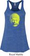 Yoga Neon Yellow Buddha Ladies Flowy Racerback Tanktop