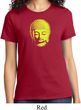 Yoga Neon Yellow Buddha Ladies Shirt