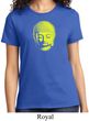 Yoga Neon Yellow Buddha Ladies Shirt