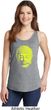 Yoga Neon Yellow Buddha Ladies Tank Top