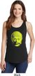 Yoga Neon Yellow Buddha Ladies Tank Top