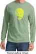 Yoga Neon Yellow Buddha Long Sleeve Shirt