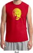 Yoga Neon Yellow Buddha Mens Muscle Shirt