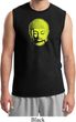 Yoga Neon Yellow Buddha Mens Muscle Shirt