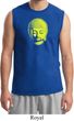 Yoga Neon Yellow Buddha Mens Muscle Shirt