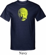 Yoga Neon Yellow Buddha Mens Tall Shirt