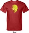 Yoga Neon Yellow Buddha Mens Tall Shirt