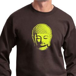 Yoga Neon Yellow Buddha Sweatshirt
