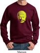 Yoga Neon Yellow Buddha Sweatshirt