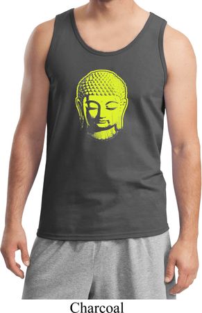 Yoga Neon Yellow Buddha Tank Top