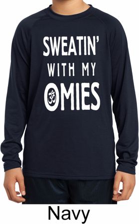 Yoga Omies Kids Dry Wicking Long Sleeve Shirt