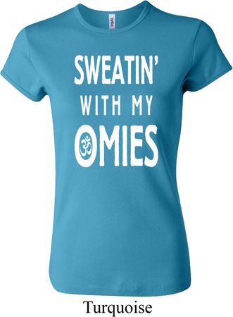 Yoga Omies Ladies Crewneck Shirt