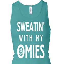 Yoga Omies Ladies Longer Length Racerback Tank Top