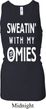 Yoga Omies Ladies Longer Length Racerback Tank Top