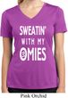 Yoga Omies Ladies Moisture Wicking V-neck Shirt