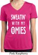 Yoga Omies Ladies Moisture Wicking V-neck Shirt