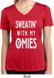 Yoga Omies Ladies Moisture Wicking V-neck Shirt