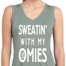Yoga Omies Ladies Sleeveless Moisture Wicking Shirt
