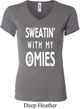 Yoga Omies Ladies V-neck Shirt