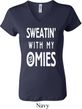 Yoga Omies Ladies V-neck Shirt