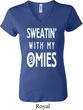 Yoga Omies Ladies V-neck Shirt