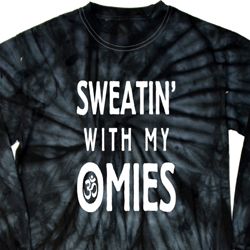 Yoga Omies Long Sleeve Tie Dye Shirt