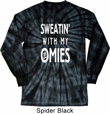 Yoga Omies Long Sleeve Tie Dye Shirt