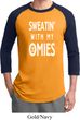 Yoga Omies Mens Raglan Shirt