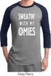 Yoga Omies Mens Raglan Shirt