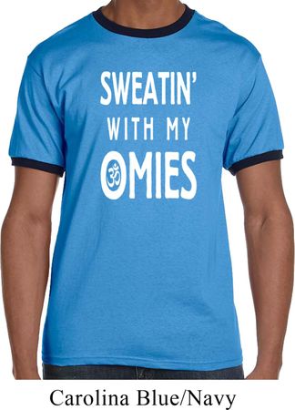 Yoga Omies Mens Ringer Shirt