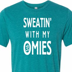 Yoga Omies Mens Tri Blend Crewneck Shirt