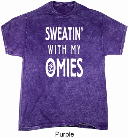 Yoga Omies Mineral Tie Dye Shirt