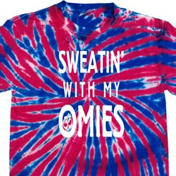Yoga Omies Patriotic Tie Dye Shirt