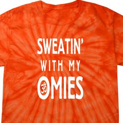 Yoga Omies Spider Tie Dye Shirt