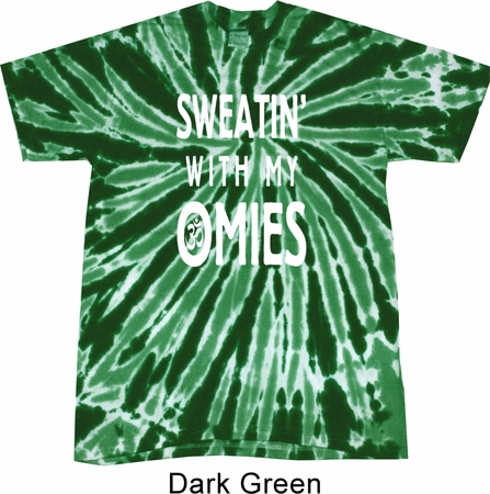 Yoga Omies Twist Tie Dye Shirt
