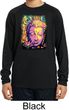 Yoga Psychedelic Buddha Kids Dry Wicking Long Sleeve Shirt